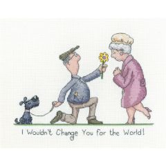 Wouldnt Change You Counted Cross Stitch Kit